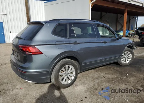 2019 Volkswagen Tiguan S from USA, damaged, VIN 3VV0B7AX4KM097607